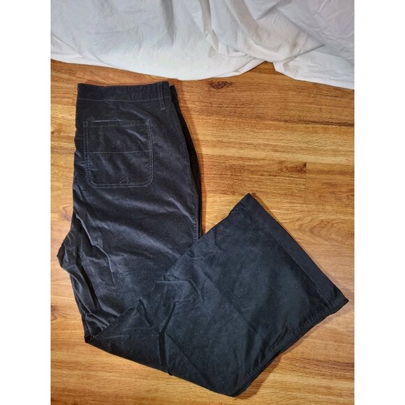 NWT Old Navy Extra High Rise Flare Trouser Secret Smooth Pockets Sz 20 Velveteen - Picture 4 of 4
